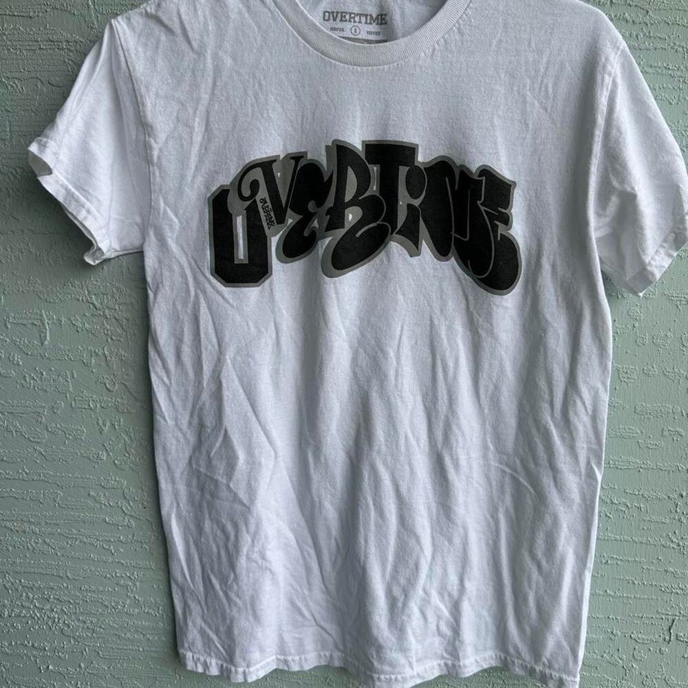 Overtime Men's White T-shirt
